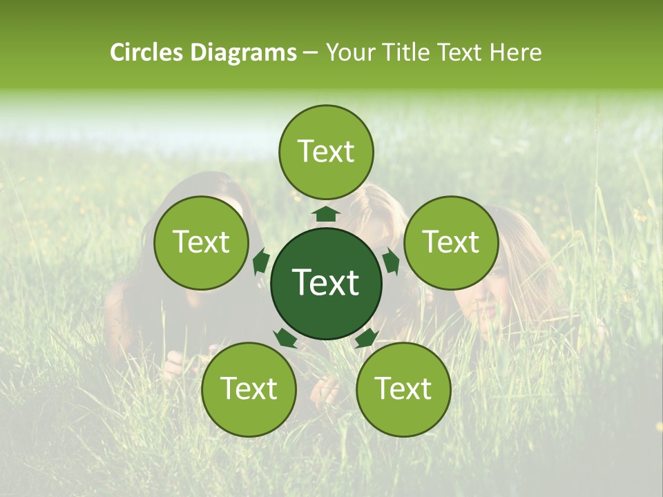 Human Face Smiling Sensuality PowerPoint Template