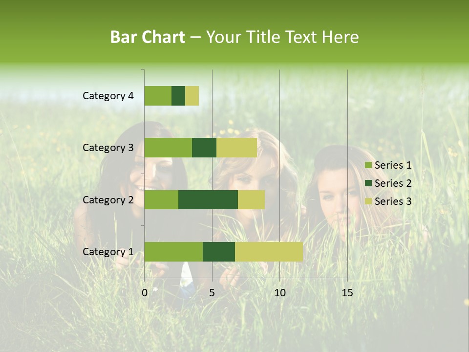 Human Face Smiling Sensuality PowerPoint Template