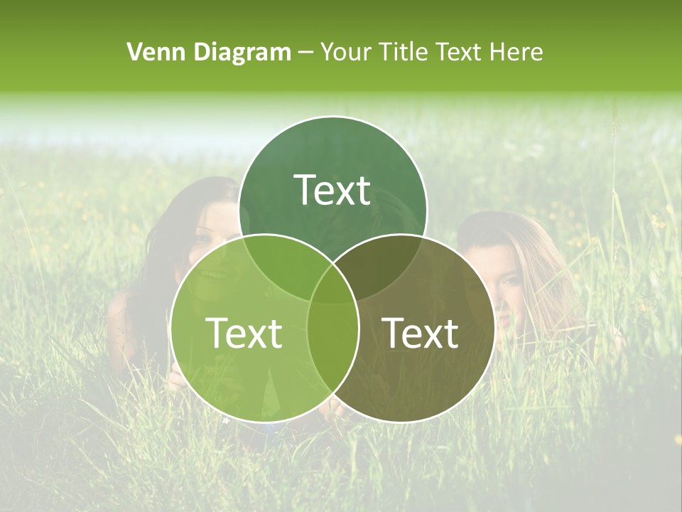 Human Face Smiling Sensuality PowerPoint Template