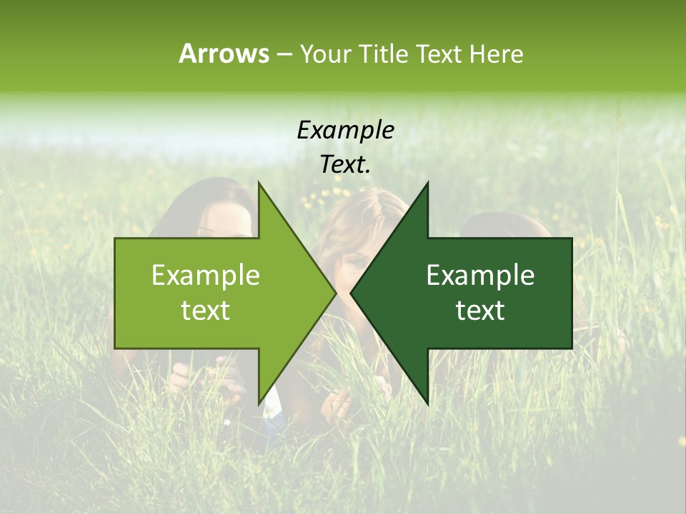 Human Face Smiling Sensuality PowerPoint Template
