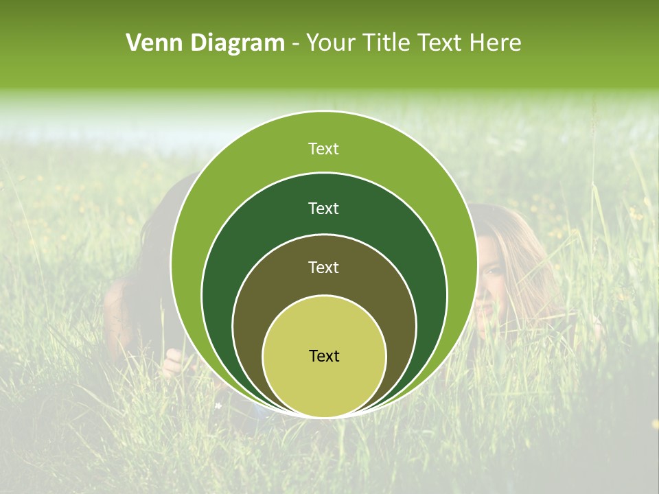 Human Face Smiling Sensuality PowerPoint Template