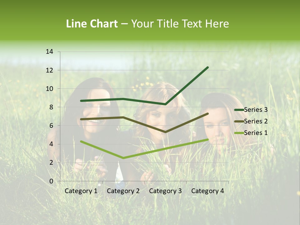 Human Face Smiling Sensuality PowerPoint Template