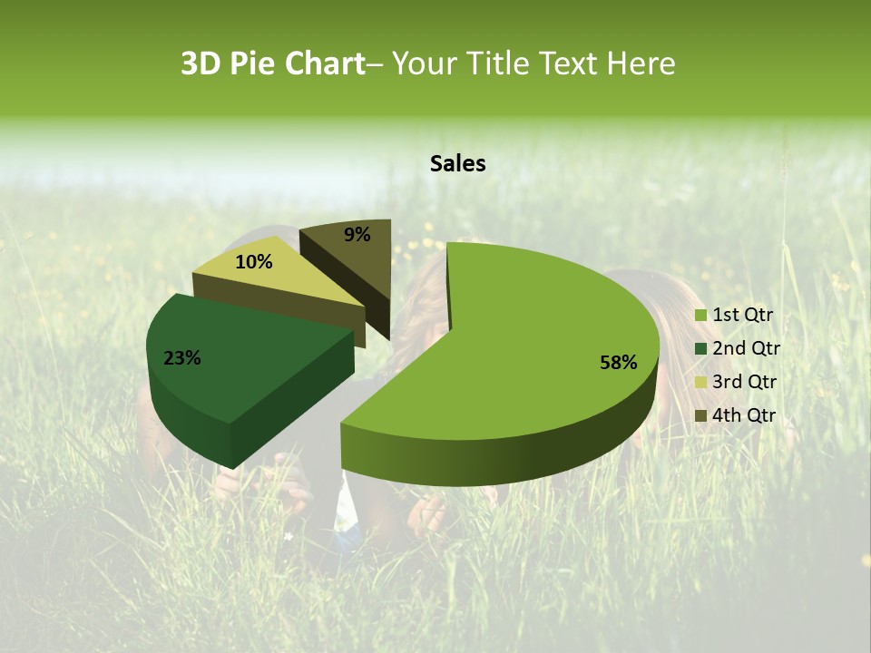 Human Face Smiling Sensuality PowerPoint Template