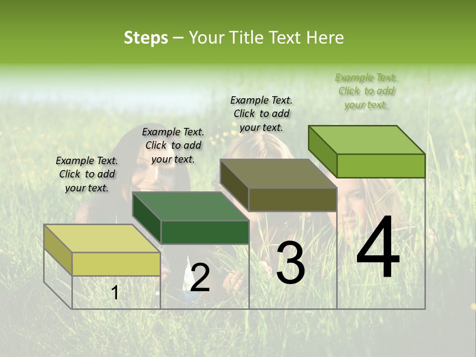 Human Face Smiling Sensuality PowerPoint Template