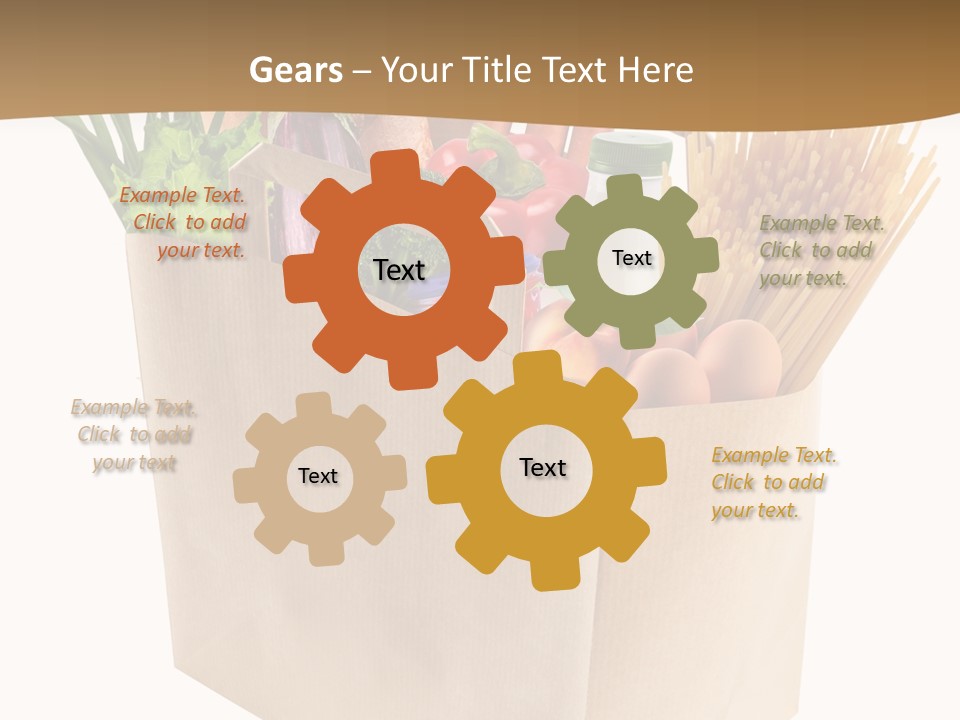 Bread Paper Pepper PowerPoint Template