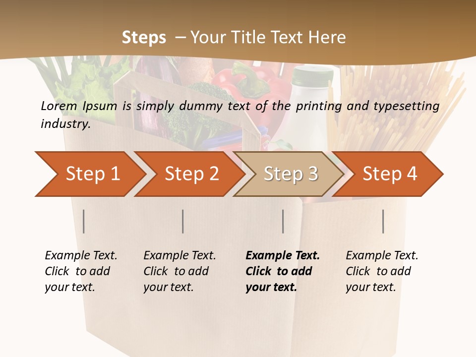 Bread Paper Pepper PowerPoint Template