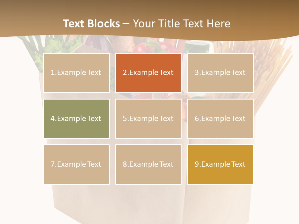 Bread Paper Pepper PowerPoint Template