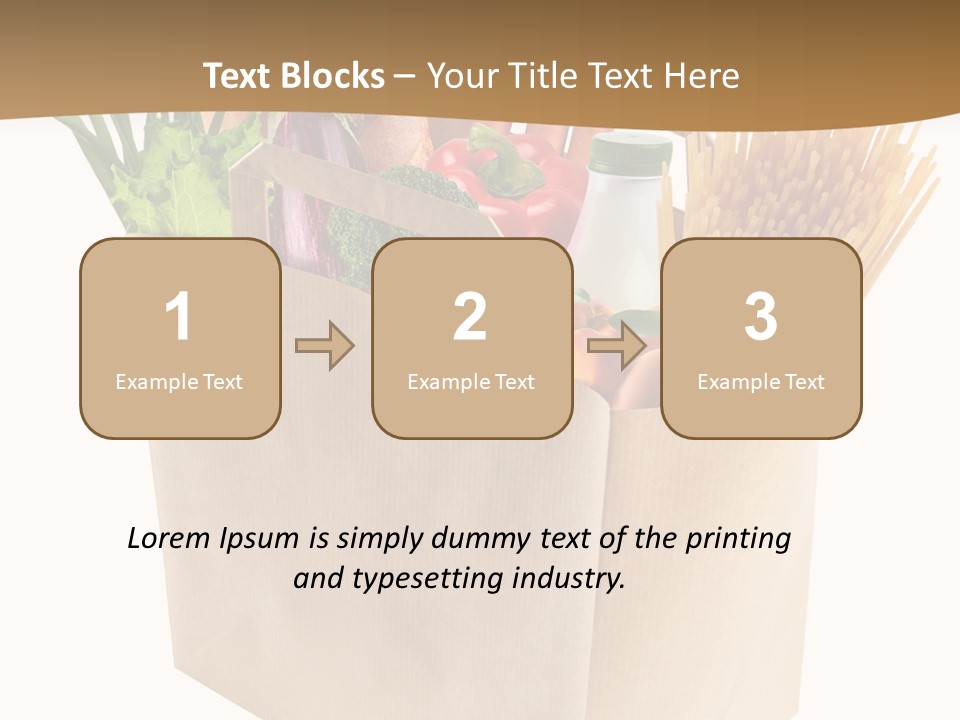 Bread Paper Pepper PowerPoint Template