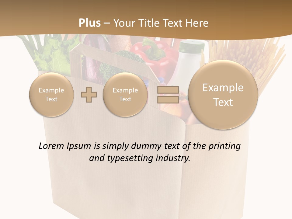 Bread Paper Pepper PowerPoint Template