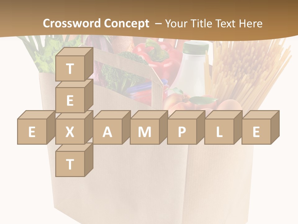 Bread Paper Pepper PowerPoint Template