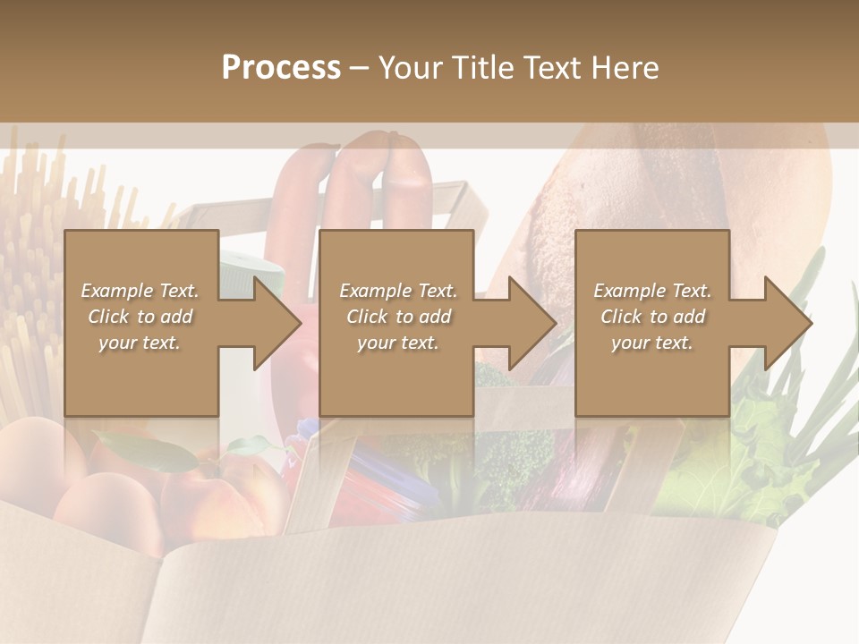 Paper Vegetable Peach PowerPoint Template