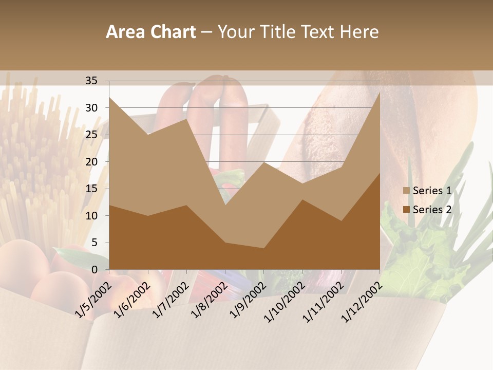Paper Vegetable Peach PowerPoint Template