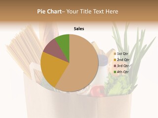 Organic Macaroni Food PowerPoint Template