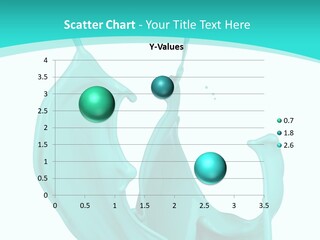 Isolated Artistic Splashing PowerPoint Template