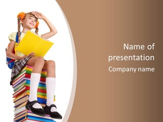 School Autumn Fall PowerPoint Template