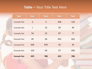 Caucasian Book Bag Holding PowerPoint Template