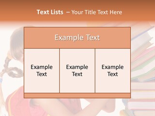 Caucasian Book Bag Holding PowerPoint Template