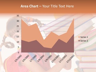 Caucasian Book Bag Holding PowerPoint Template