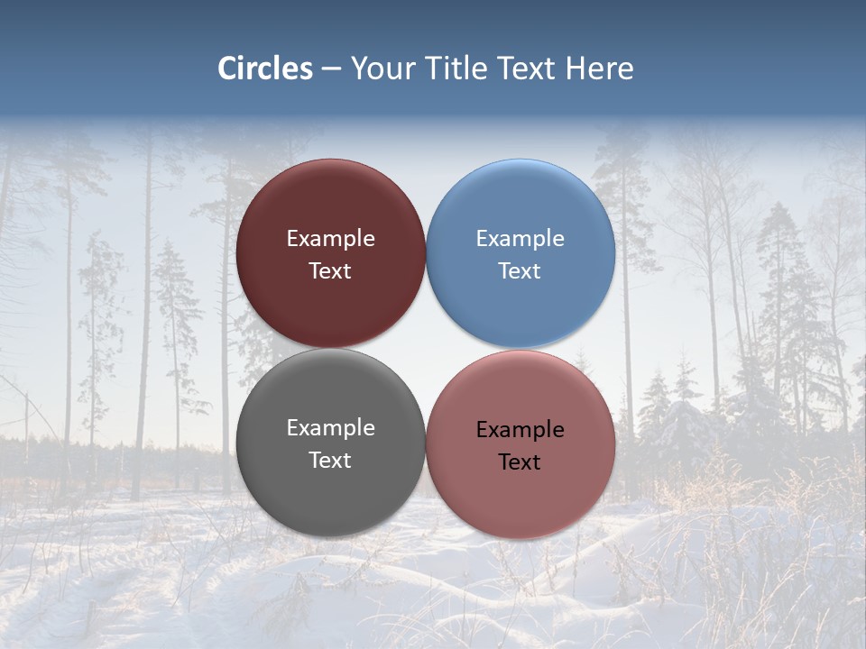 Cloudy Field Beauty PowerPoint Template