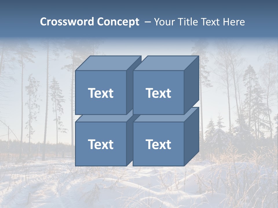 Cloudy Field Beauty PowerPoint Template