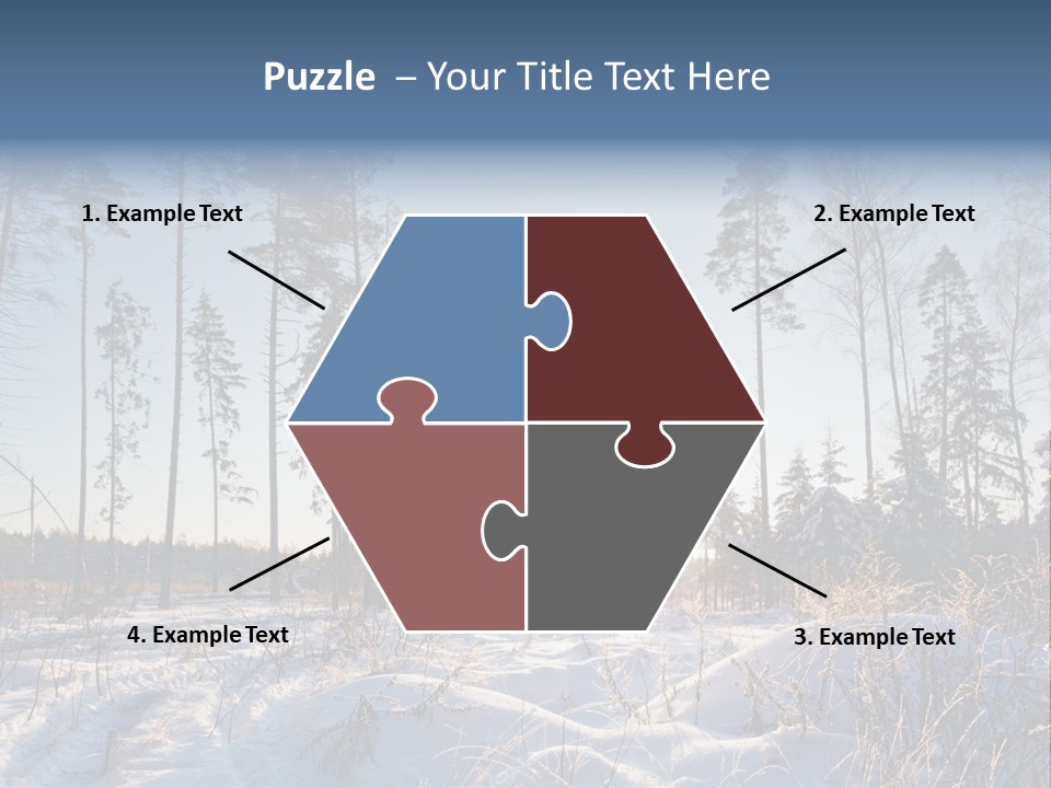 Cloudy Field Beauty PowerPoint Template