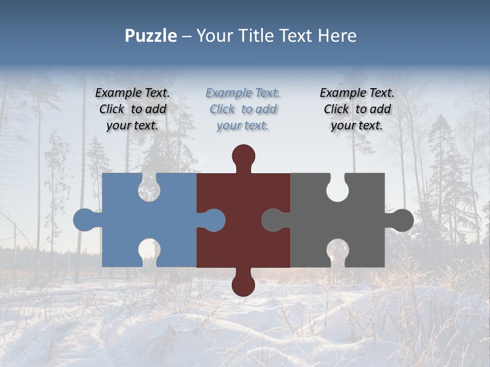 Cloudy Field Beauty PowerPoint Template