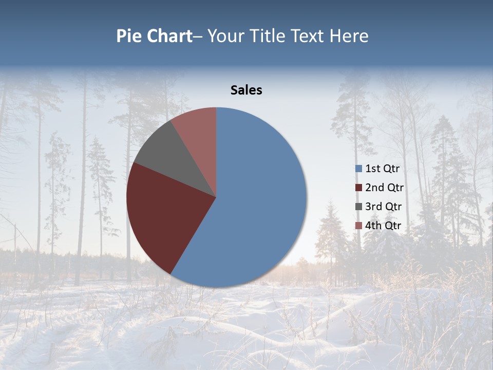 Cloudy Field Beauty PowerPoint Template