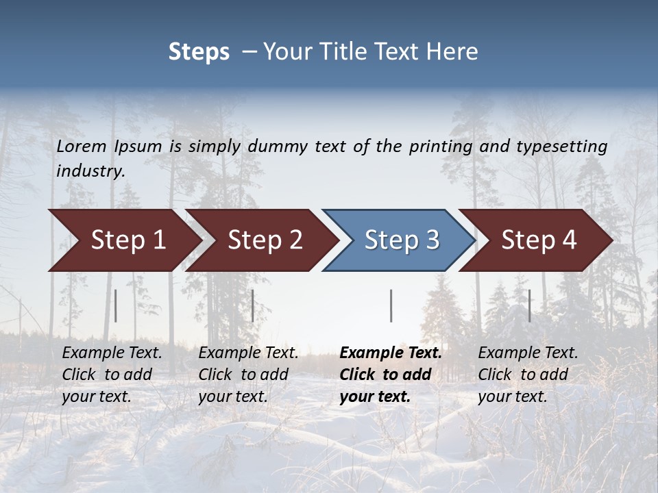 Cloudy Field Beauty PowerPoint Template
