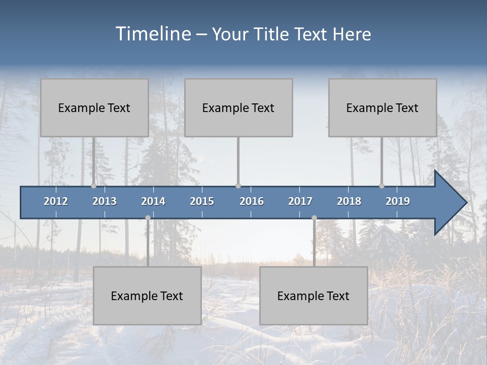 Cloudy Field Beauty PowerPoint Template