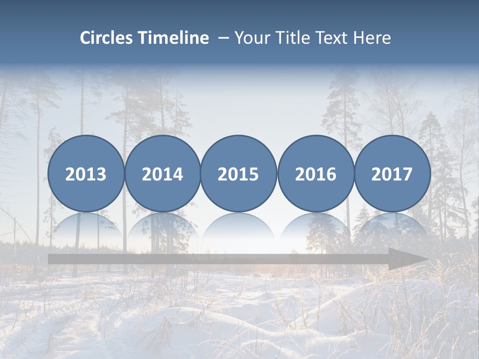 Cloudy Field Beauty PowerPoint Template