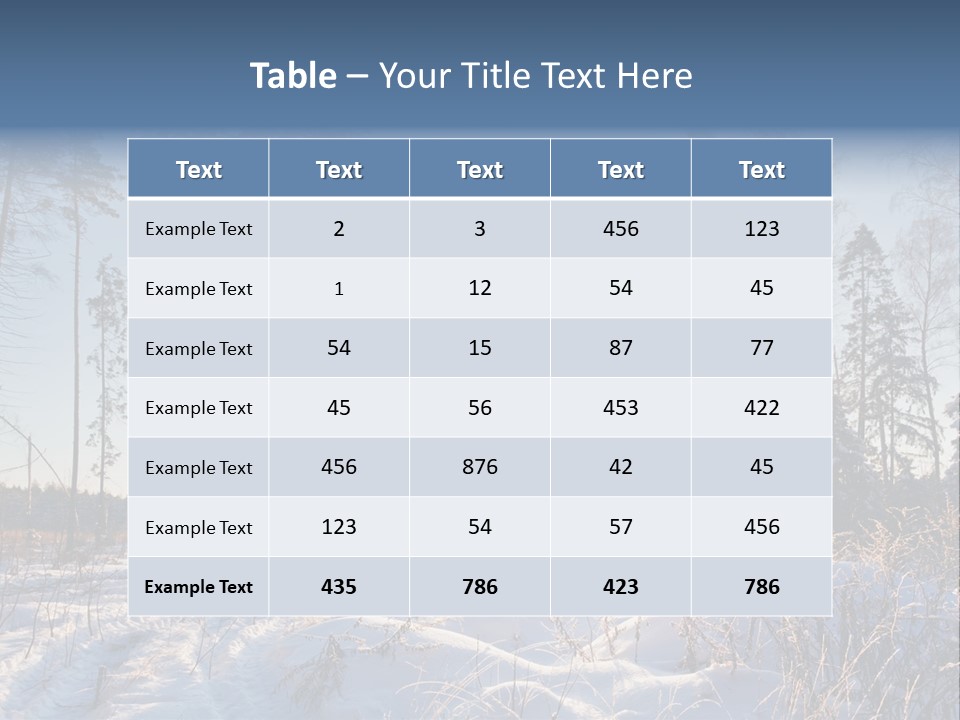 Cloudy Field Beauty PowerPoint Template