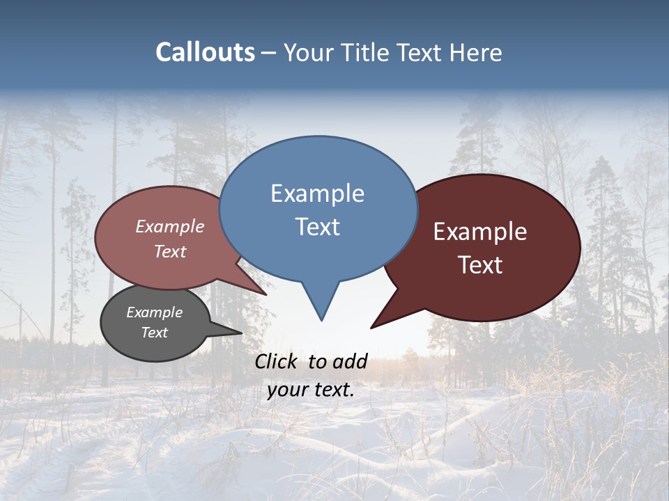 Cloudy Field Beauty PowerPoint Template