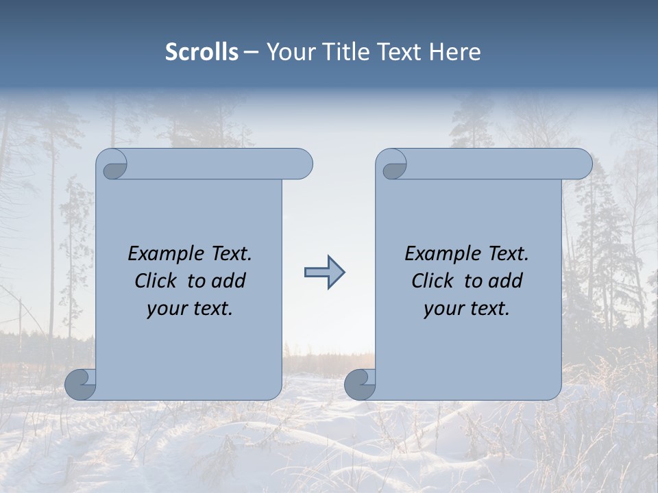 Cloudy Field Beauty PowerPoint Template