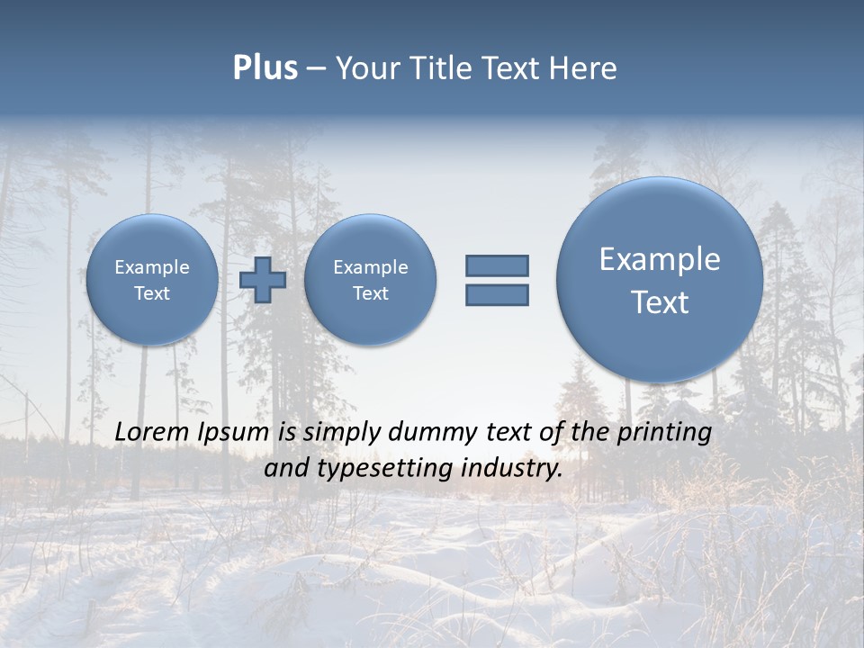 Cloudy Field Beauty PowerPoint Template