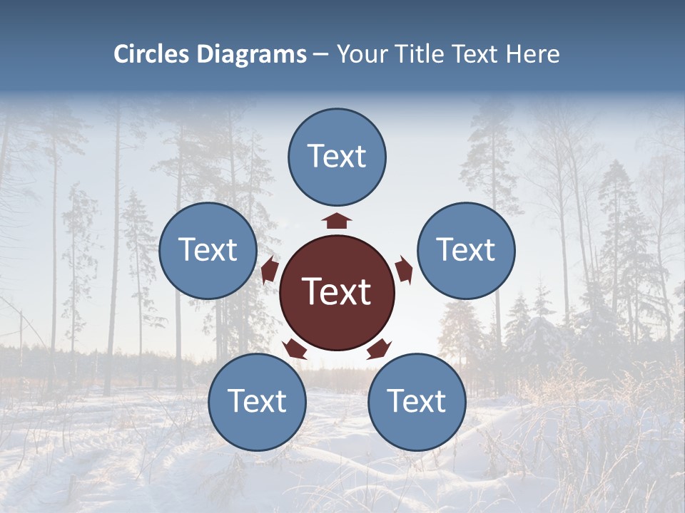 Cloudy Field Beauty PowerPoint Template