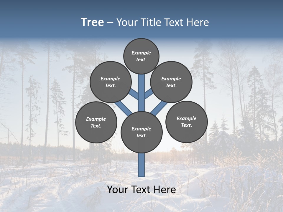 Cloudy Field Beauty PowerPoint Template