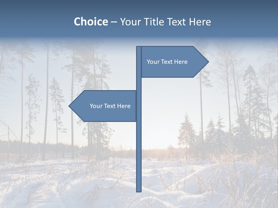 Cloudy Field Beauty PowerPoint Template