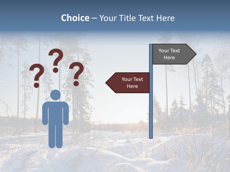 Cloudy Field Beauty PowerPoint Template