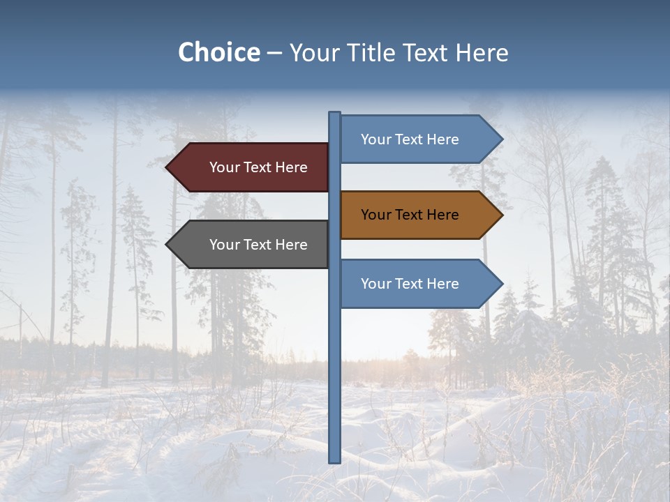 Cloudy Field Beauty PowerPoint Template
