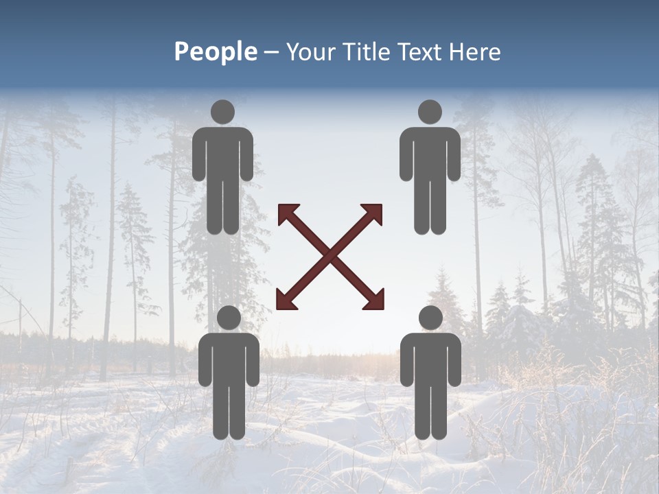 Cloudy Field Beauty PowerPoint Template