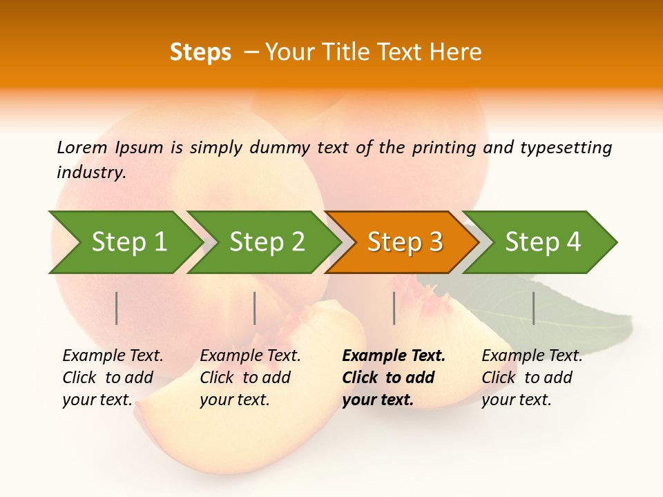 Background Healthy Juicy PowerPoint Template