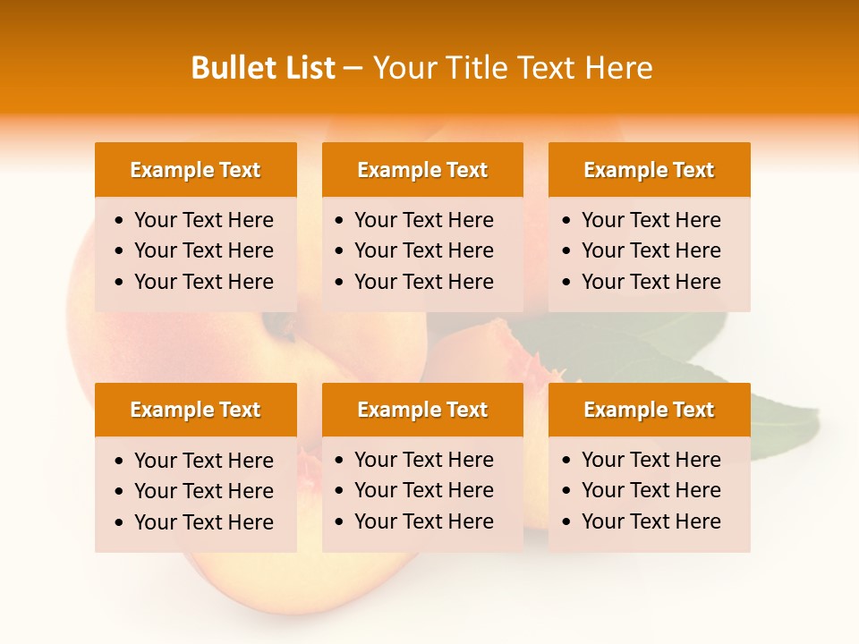 Background Healthy Juicy PowerPoint Template