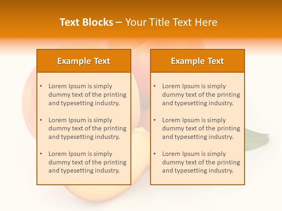 Background Healthy Juicy PowerPoint Template
