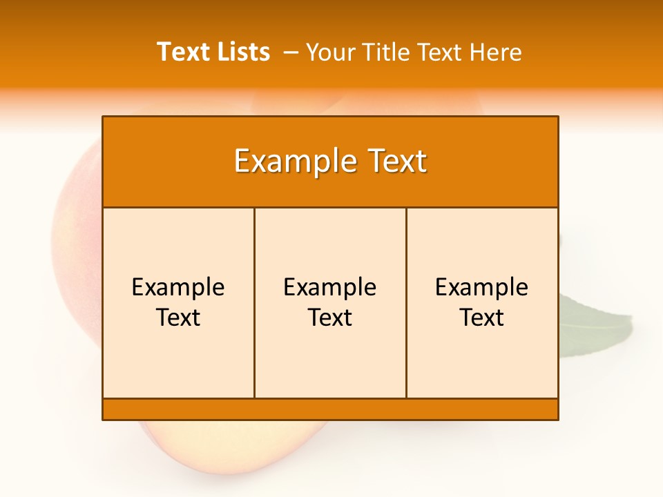 Background Healthy Juicy PowerPoint Template