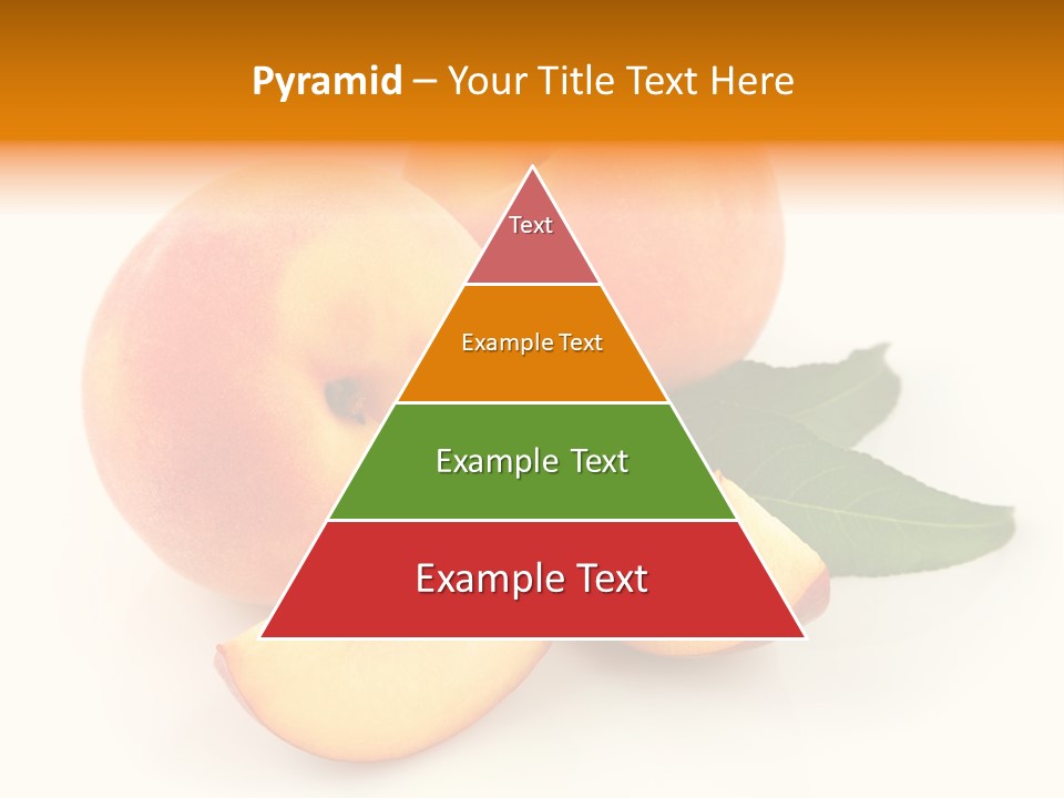 Peach Harvest Healthy PowerPoint Template
