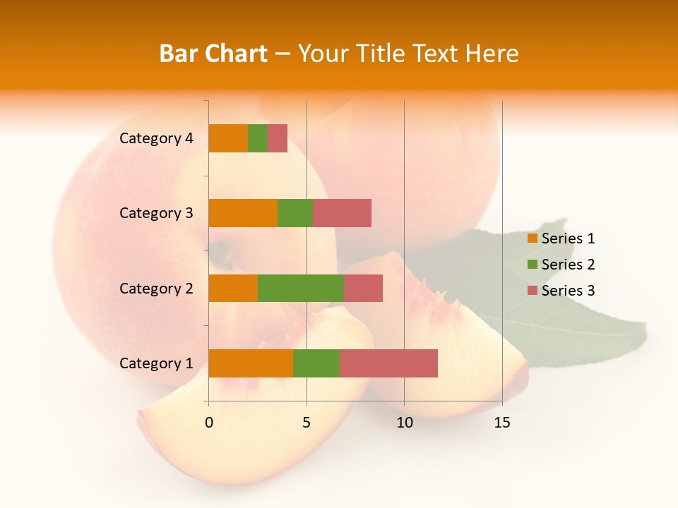 Peach Harvest Healthy PowerPoint Template