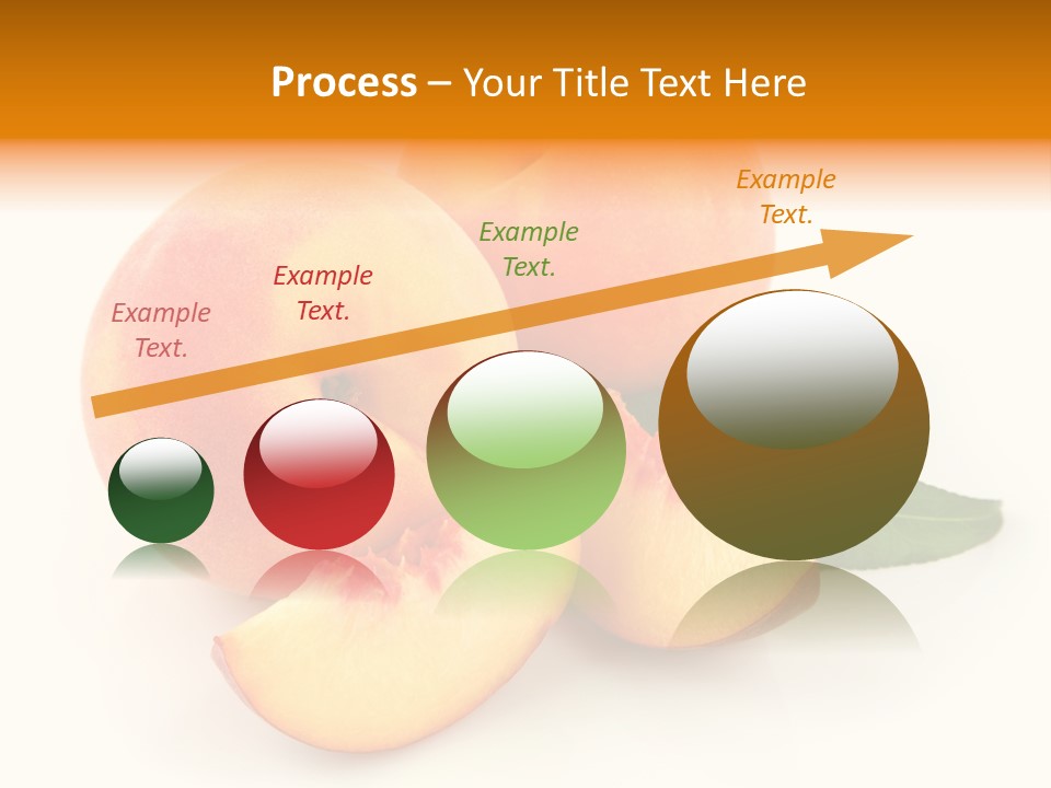 Peach Harvest Healthy PowerPoint Template