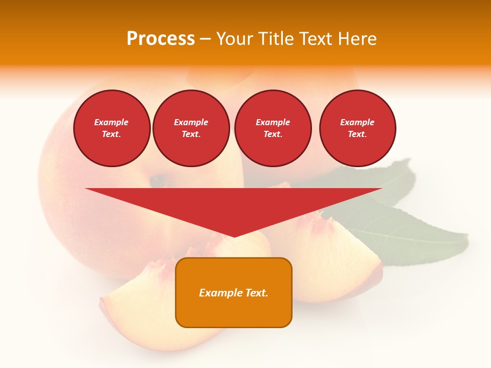 Peach Harvest Healthy PowerPoint Template