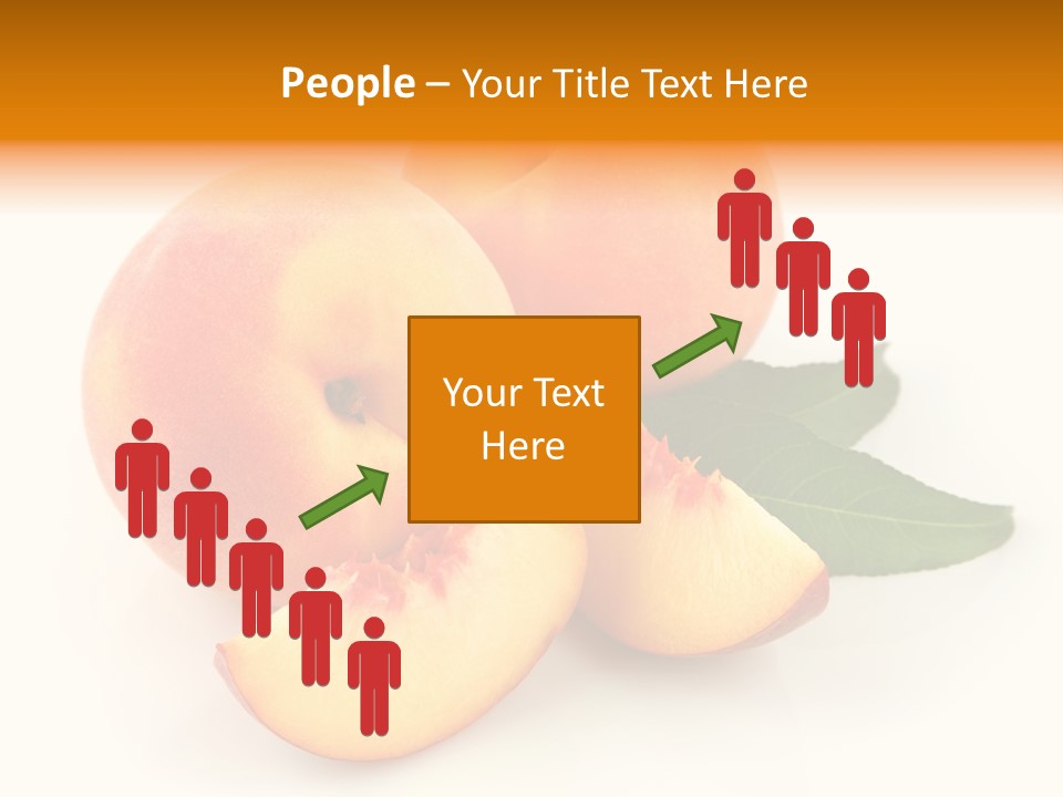Peach Harvest Healthy PowerPoint Template