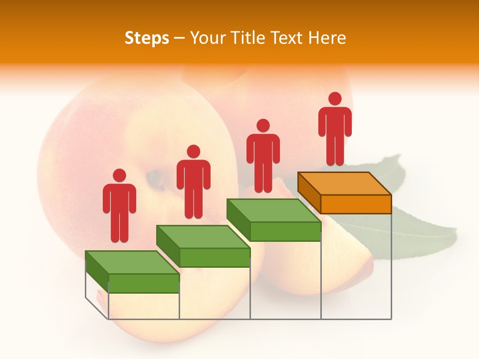 Peach Harvest Healthy PowerPoint Template